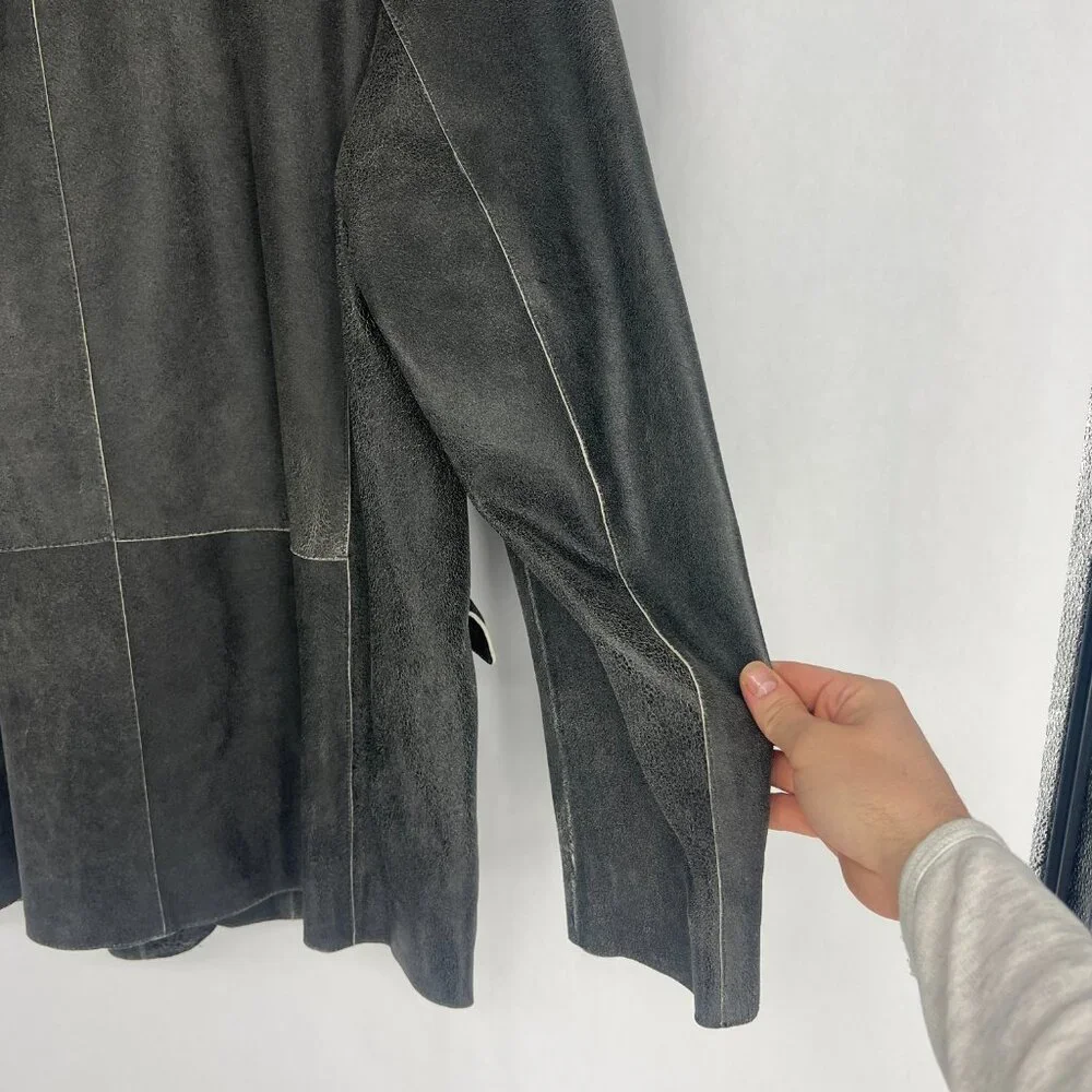 Vintage Claude Lamont Leather Jacket 42R - Picture 8 of 13